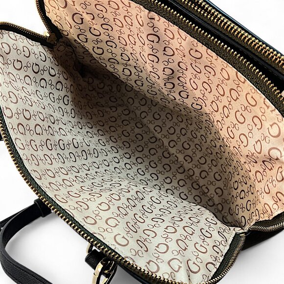 Guess Green Los Angeles Crossbody/Shoulder Straps Satchel Bag - Picture 8 of 12